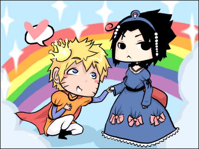 Naruto-sama and Sasuko-hime